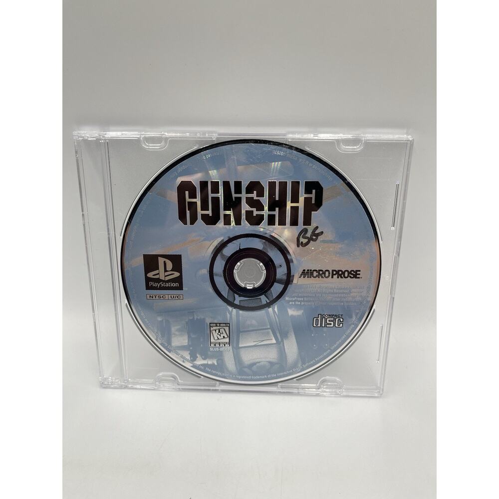 Gunship - Sony PlayStation 1 (PS1) Disc Only Working/Tested